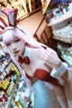 机智的哔啵 Cosplay Zero Two Bunnygirl